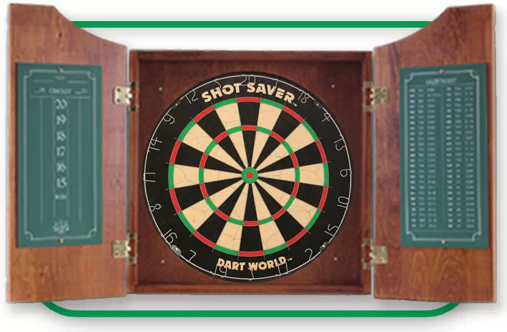 Early Amer Pine Dart Cabinet