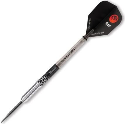 Harrows Dart Set w/Case Marathon Fire Steel Tip - 24g