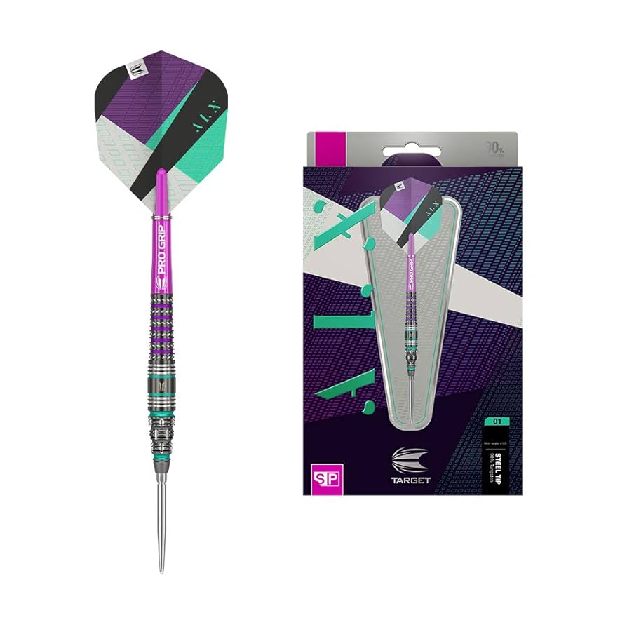 Target ALX 01 21 grams Swiss Point Steel Tip Darts