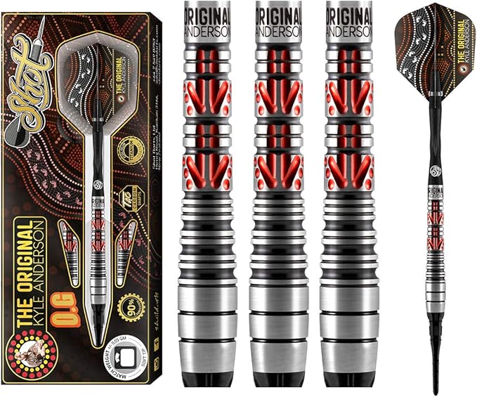 Shot The Original Kyle Anderson - OG 26G Steel Tip Darts