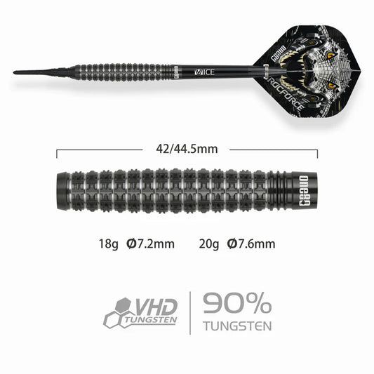 CrocForce CF4 ONE80 Soft Tip Darts 18 Grams