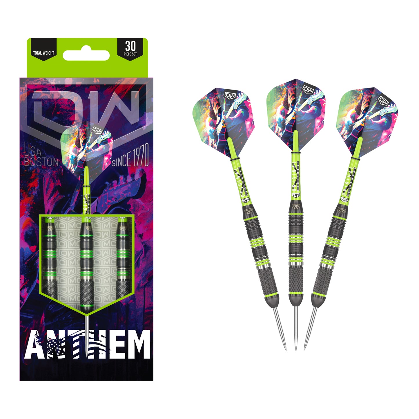 Dart World Anthem 19G Steel Tip Darts
