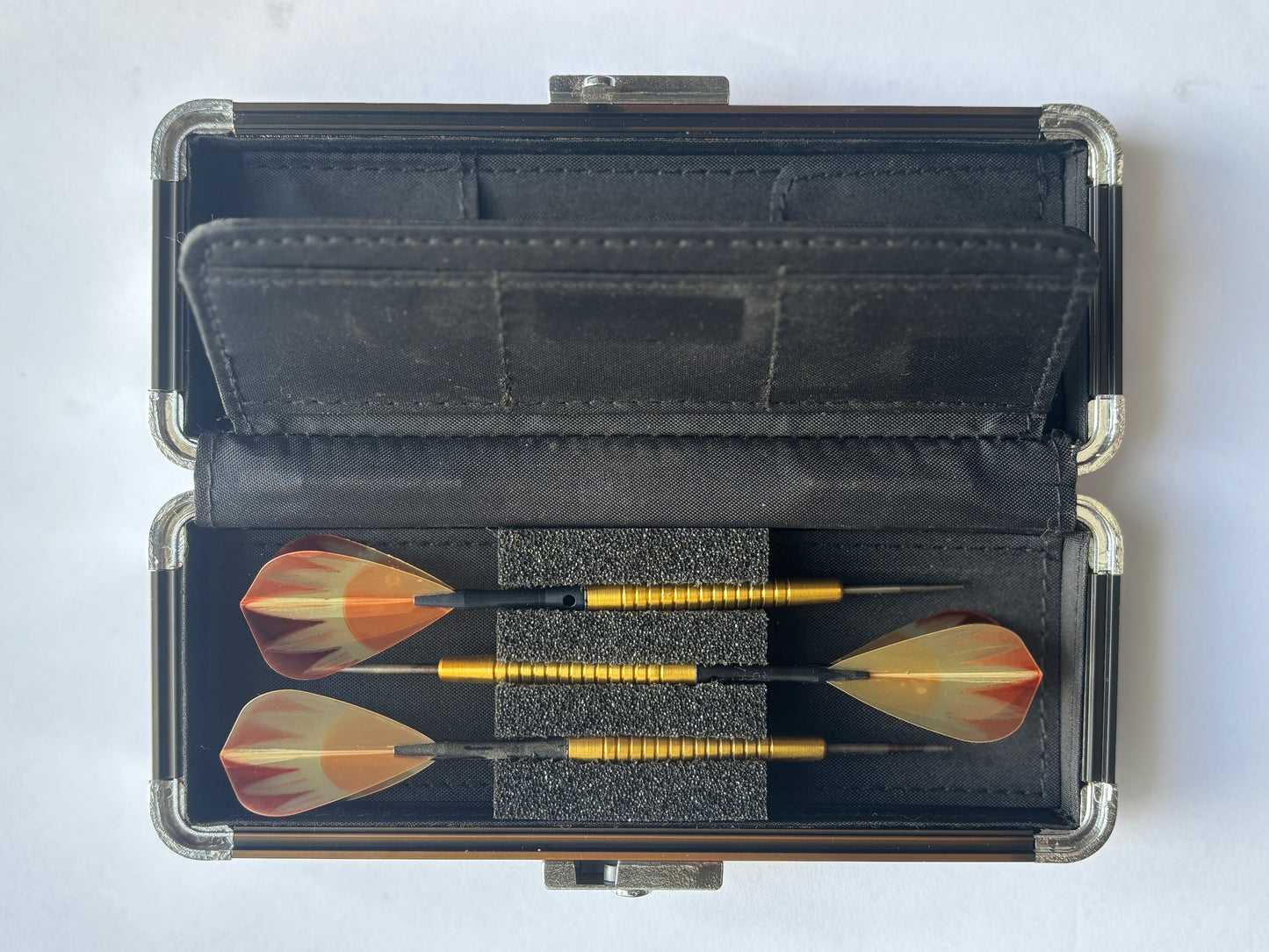 Harrows Dart Set w/Case Gold Steel Tip - 24g