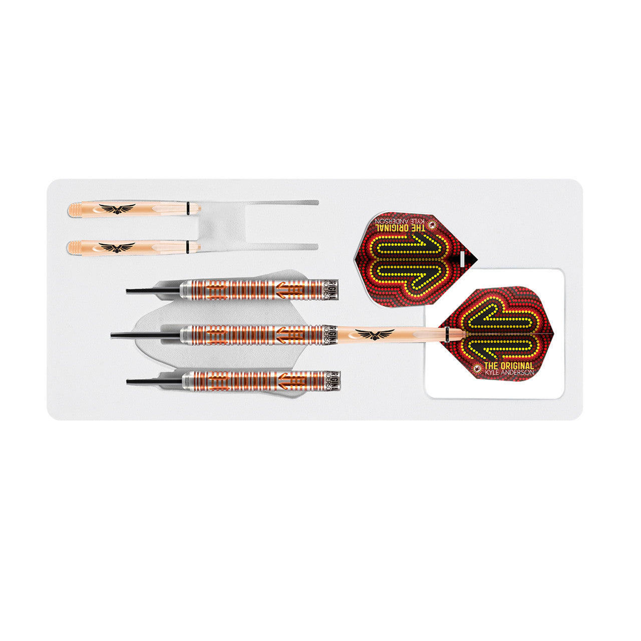 Shot The Original Kyle Anderson - Desert Boomer 25 grams Steel Tip Darts