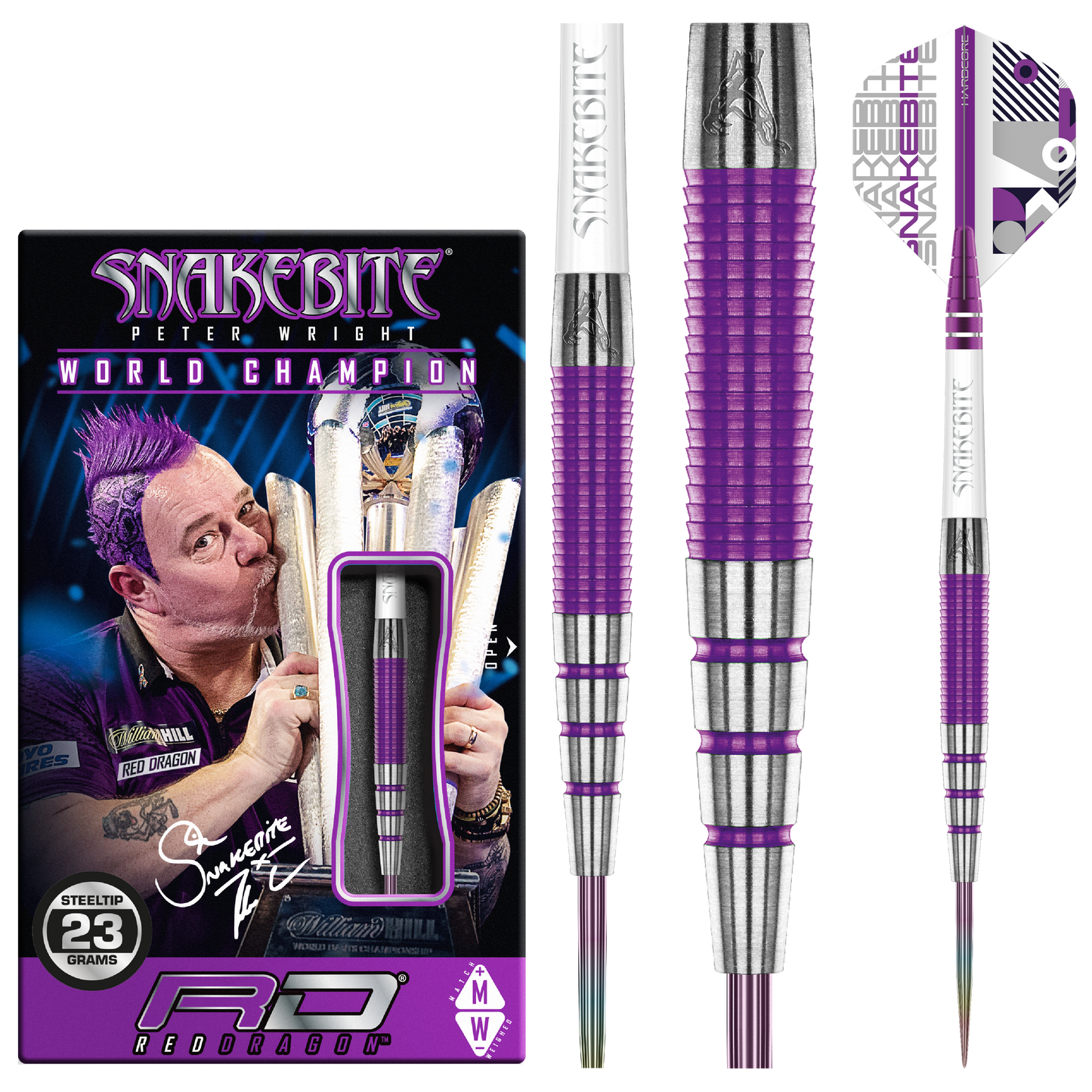 Peter Wright Snakebite World Champion Medusa 23g