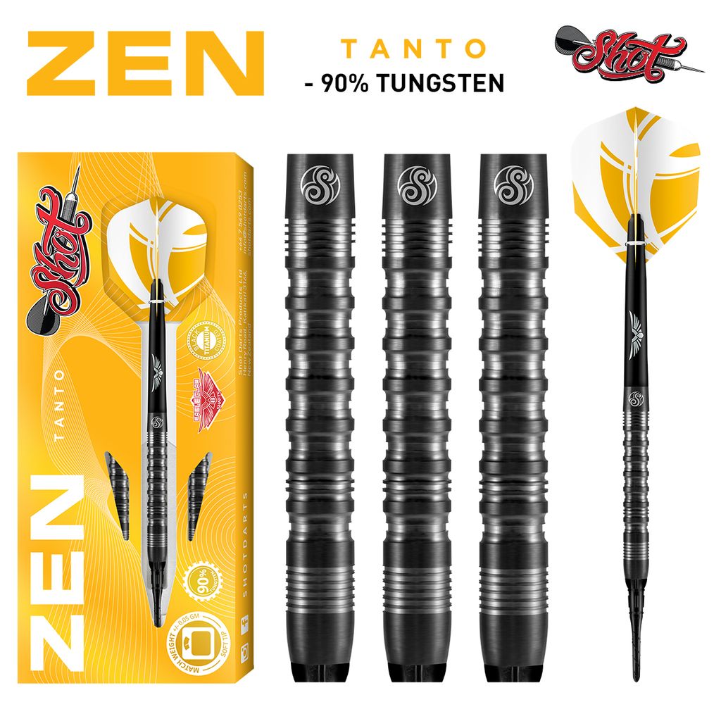 Shot ZEN Tanto 6 Series 20 grams Soft Tip Darts