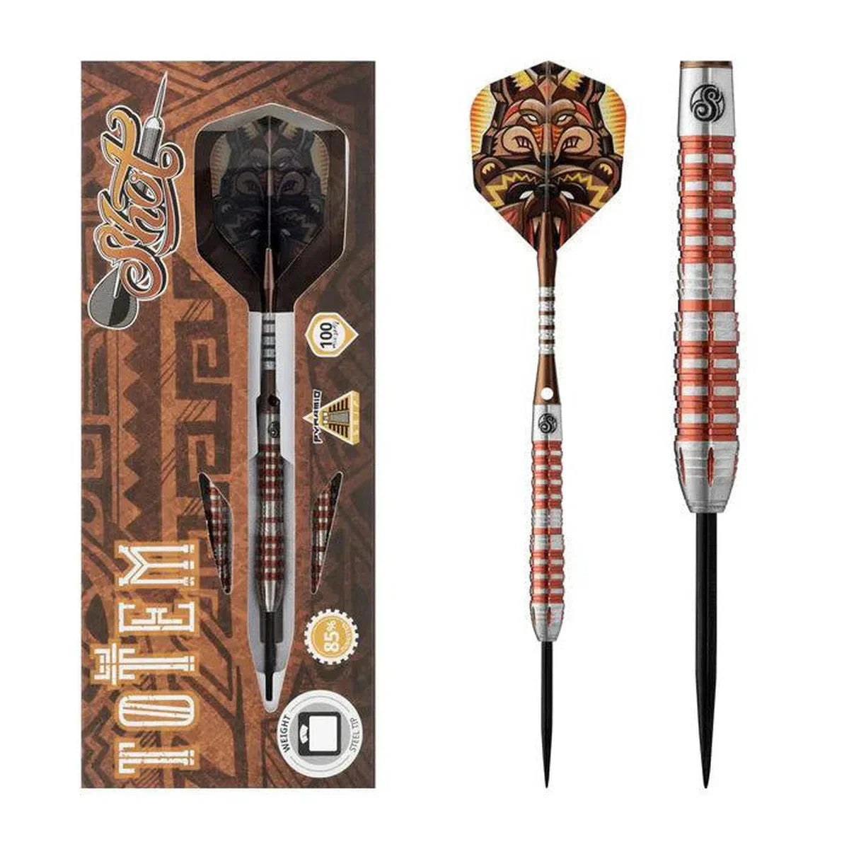 Shot Totem 25G Steel Tip Darts