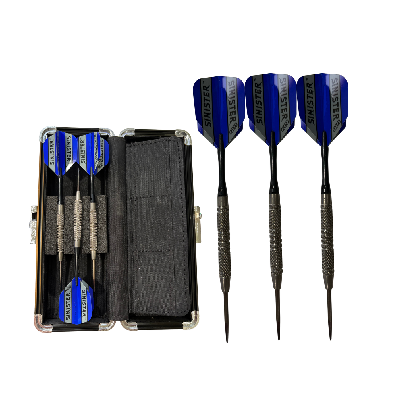 Harrows Dart Set w/Case Sinister Steel Tip - 21g