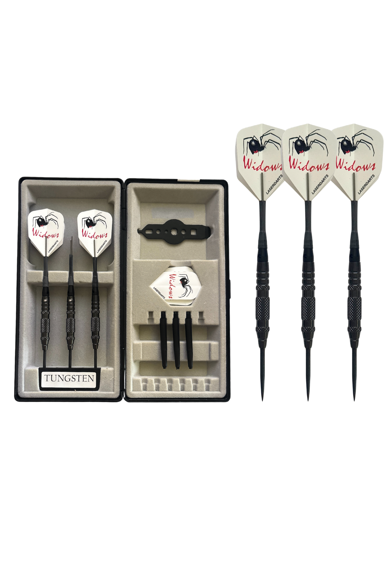 Laserdarts Silver Widows Steel Tip - 23g