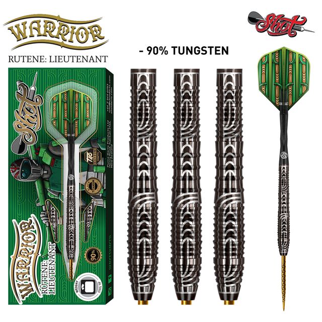Shot Warrior Kapene 22G Steel Tip Darts