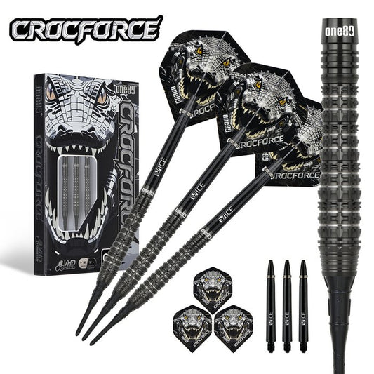 CrocForce CF3 ONE80 Soft Tip Darts 18 Grams