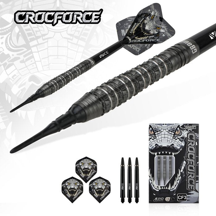 CrocForce CF3 ONE80 Soft Tip Darts 18 Grams