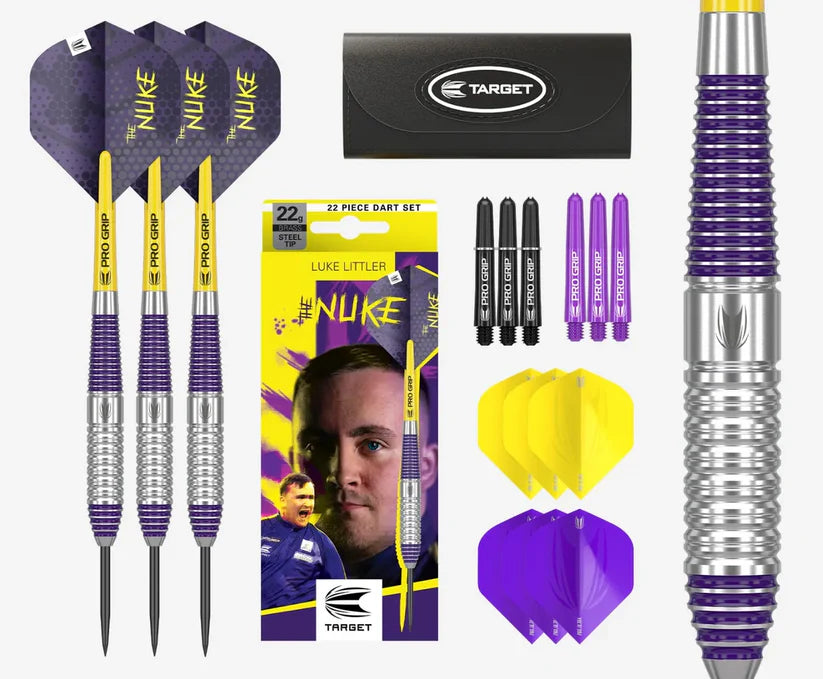 Target Luke Littler 19G Soft Tip Brass Darts