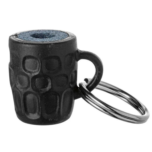 Harrows Beer Mug Sharpening Stone Key Ring