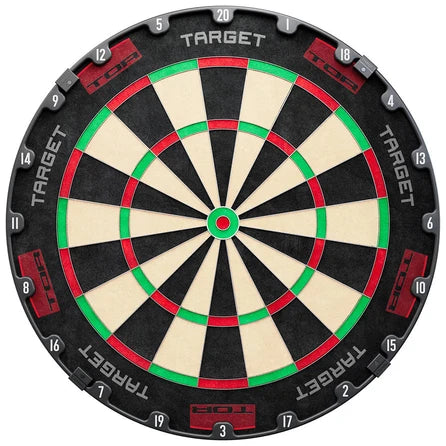 **Tournament Used** Target TOR Steel Tip Dart Board