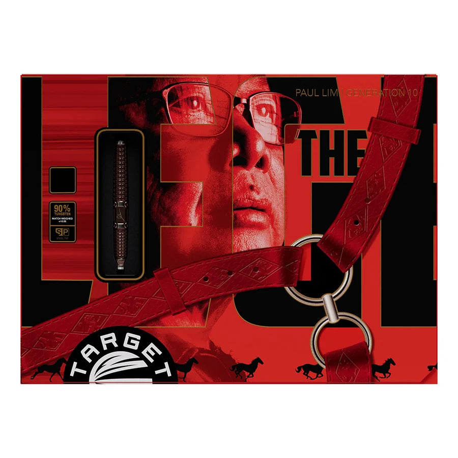Autographed Target Paul Lim The Legend Gen 10 Swiss Point Steel Tip Darts - 23gm