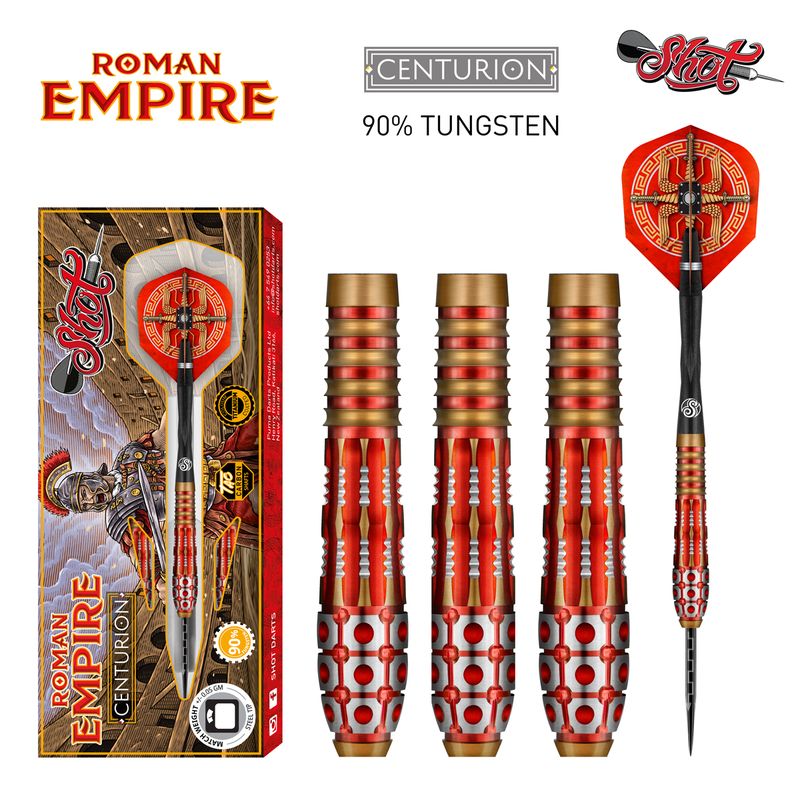 Shot Roman Empire Centurion 22 grams Steel Tip Darts