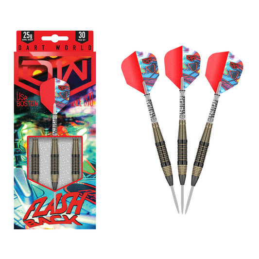 Dart World Flash Back 25G Steel Tip Darts