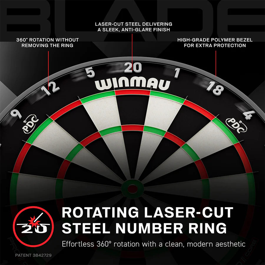 Winmau Blade X Steel Tip Dart Board