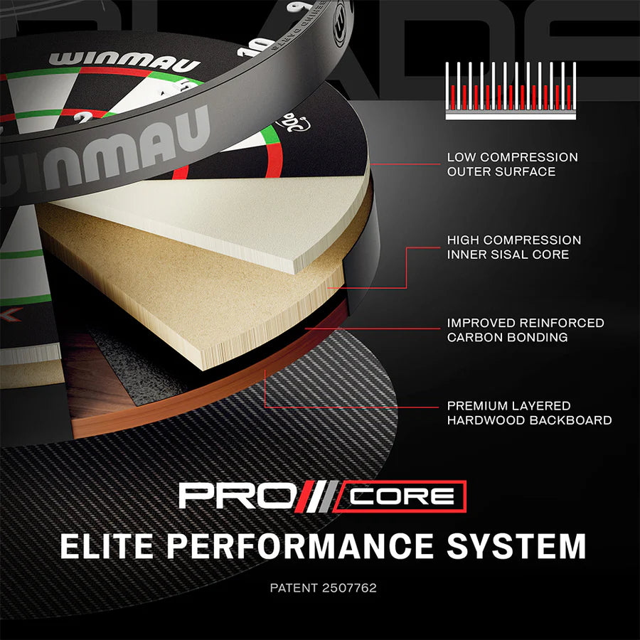 Winmau Blade X Steel Tip Dart Board
