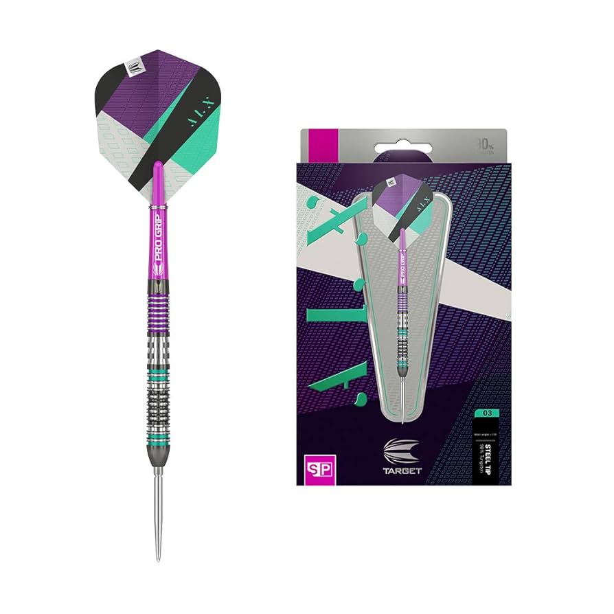 Target ALX 03 22 grams Swiss Point Steel Tip Darts