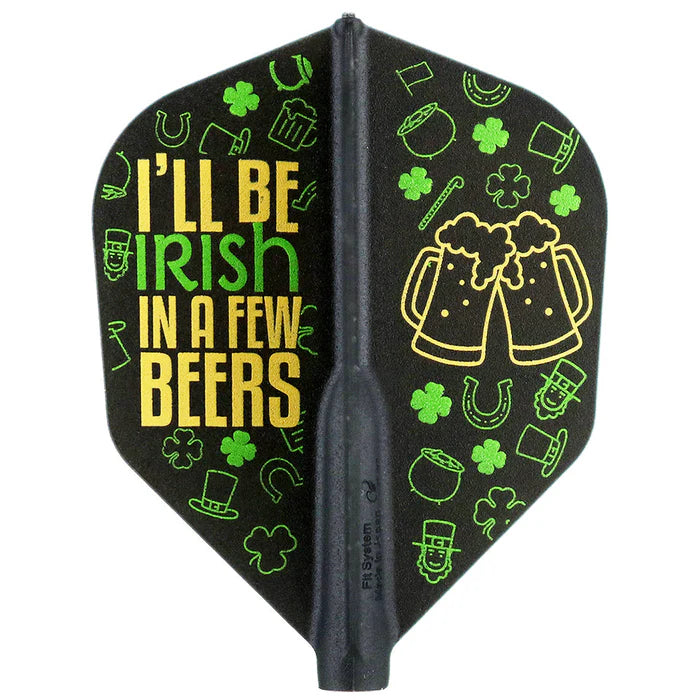 Fit Flight Irish in a Few Beers Dart Flight - Super Slim