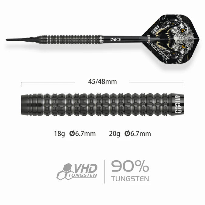 CrocForce CF1 ONE80 Soft Tip Darts 18 Grams