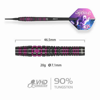 Foxide F4 ONE80 Soft Tip Dart 20 Grams