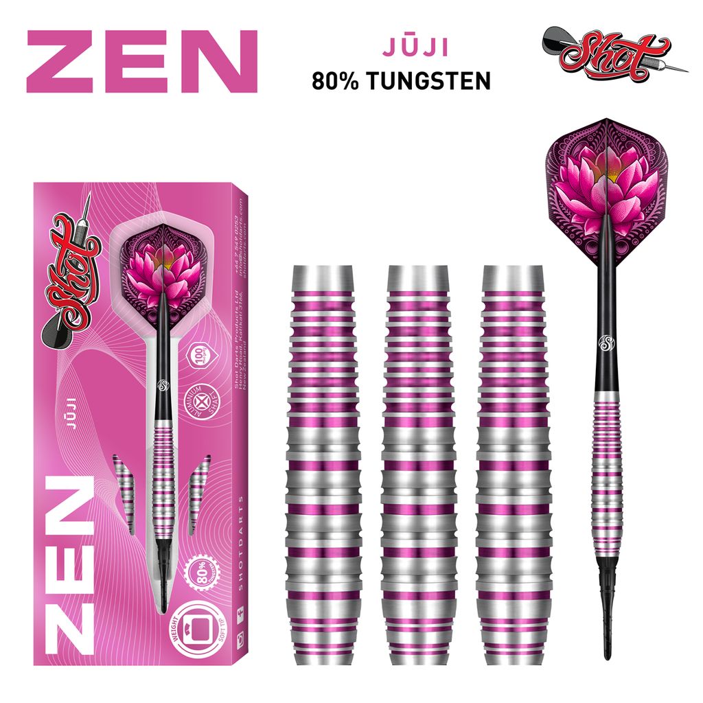 Shot ZEN Juji Series 18G Soft Tip darts