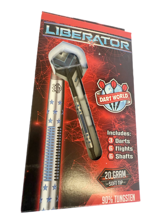 Dart World Liberator 20 grams Soft Tip Darts