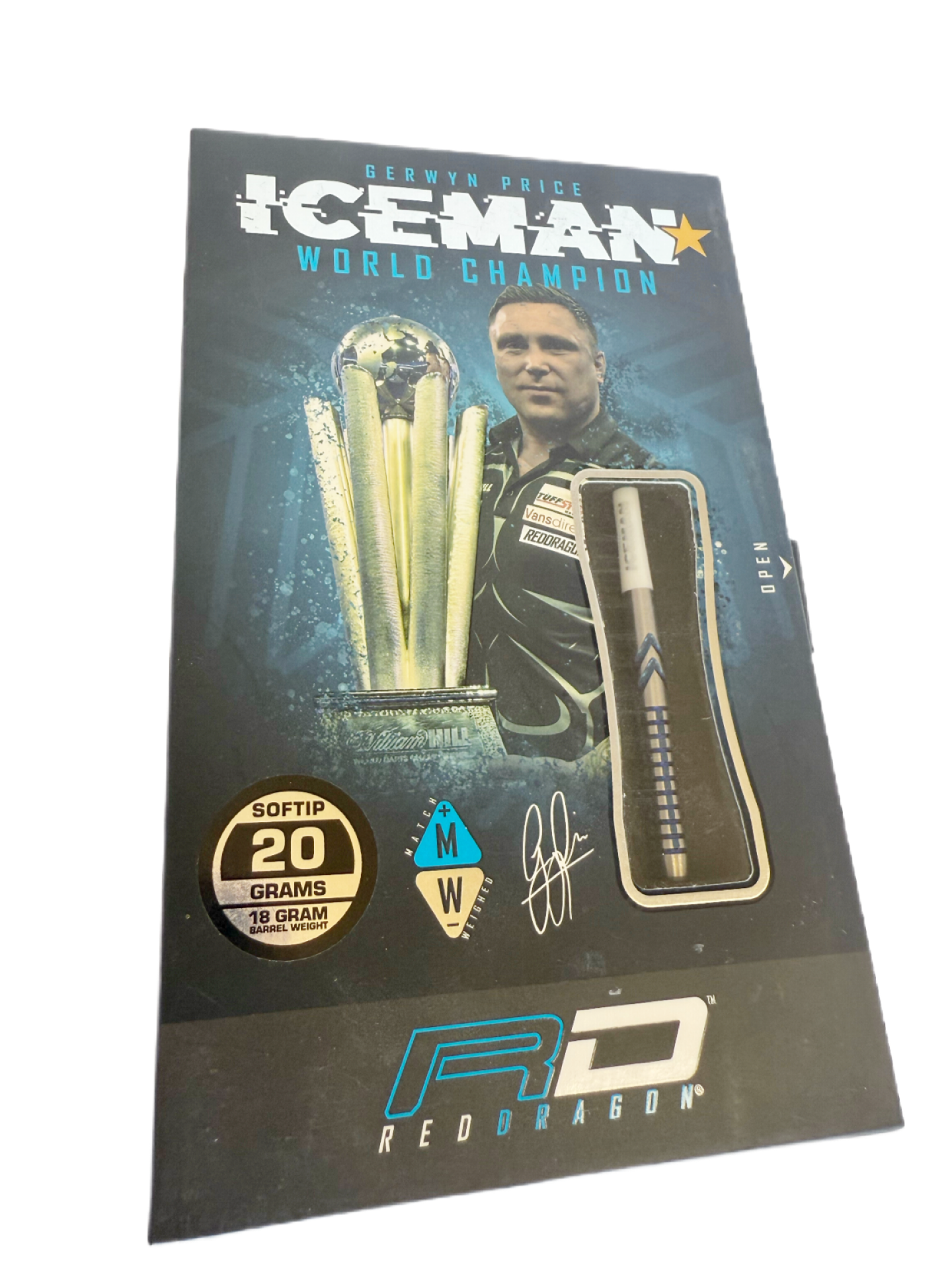 Red Dragon Gerwyn Price World Champion Contour 20 grams Soft Tip Darts