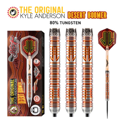 Shot The Original Kyle Anderson - Desert Boomer 23 grams Steel Tip Darts
