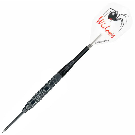 Laserdarts Black Widow Fixed Steel Tip - 23 grams