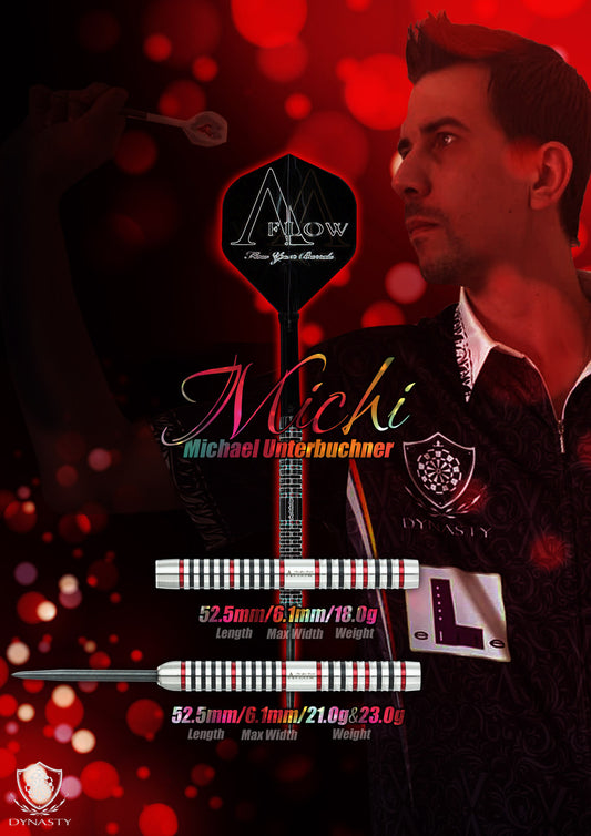 Dynasty A-Flow Michael "Michi" Unterbuchner 21 grams Steel Tip Signature