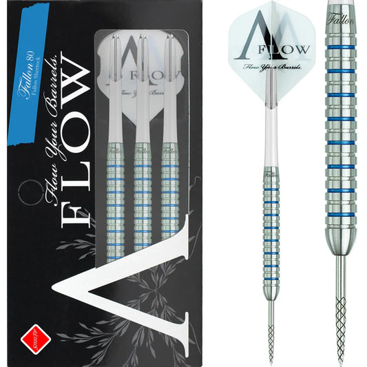 Dynasty Darts - Fallon 80 - Blue Label - Steel Tip - Fallon Sherrock - 22 grams