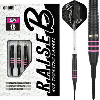 Raise B Pink Soft Tip Darts 18 Gram