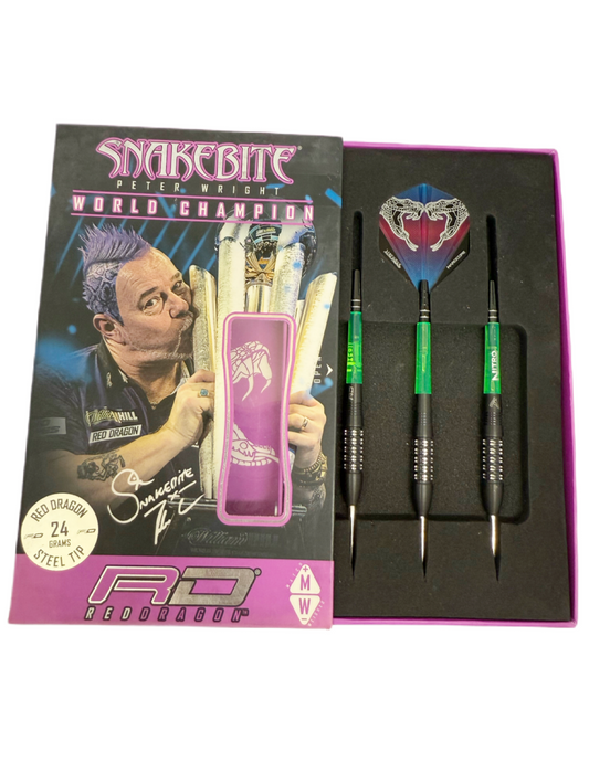 Peter Wright Snakebite World Champion Black Strike 24g