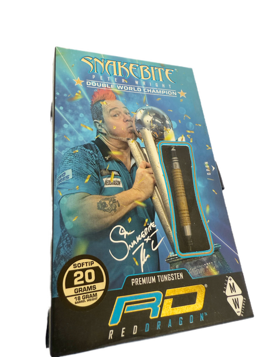 Peter Wright Double WC SE Gold 20 grams Soft Tip darts