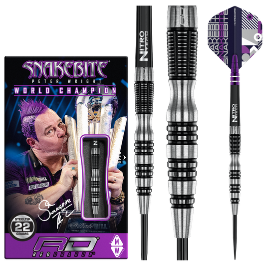 Peter Wright Snakebite World Champion Black Racer 22g