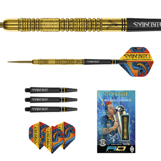 Peter Wright Snakebite Double World Champion SE Gold 22g