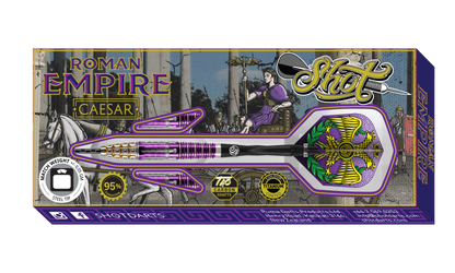 Shot Roman Empire Caesar 22G Steel Tip Darts