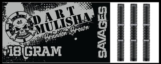 Dart Mulisha Branden Brown 18 gram soft tip