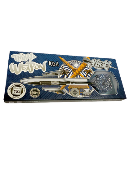 Shot Tribal Weapon Koa 18G Soft Tip Darts