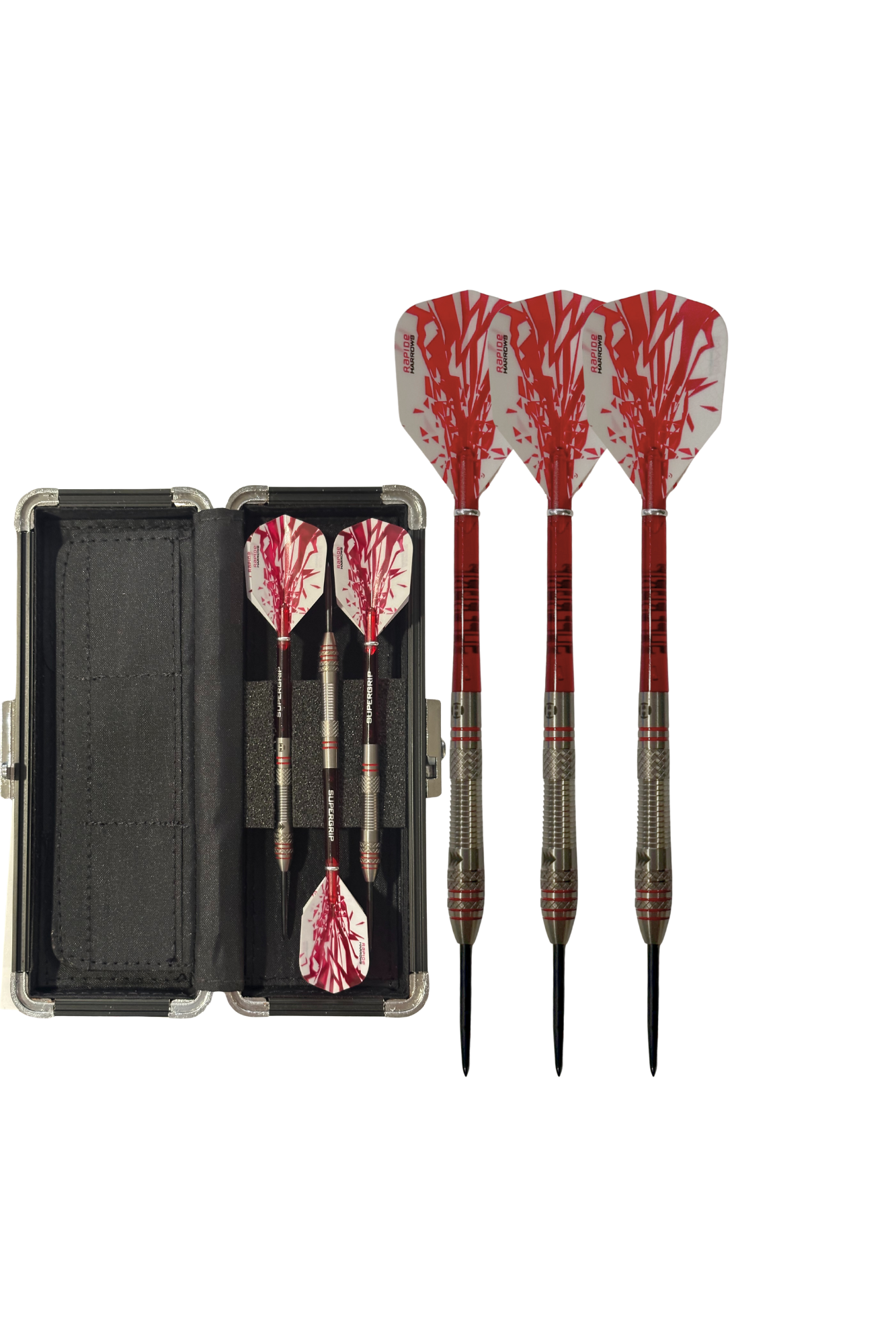Harrows Dart Set w/Case Rapide Steel Tip - 23g