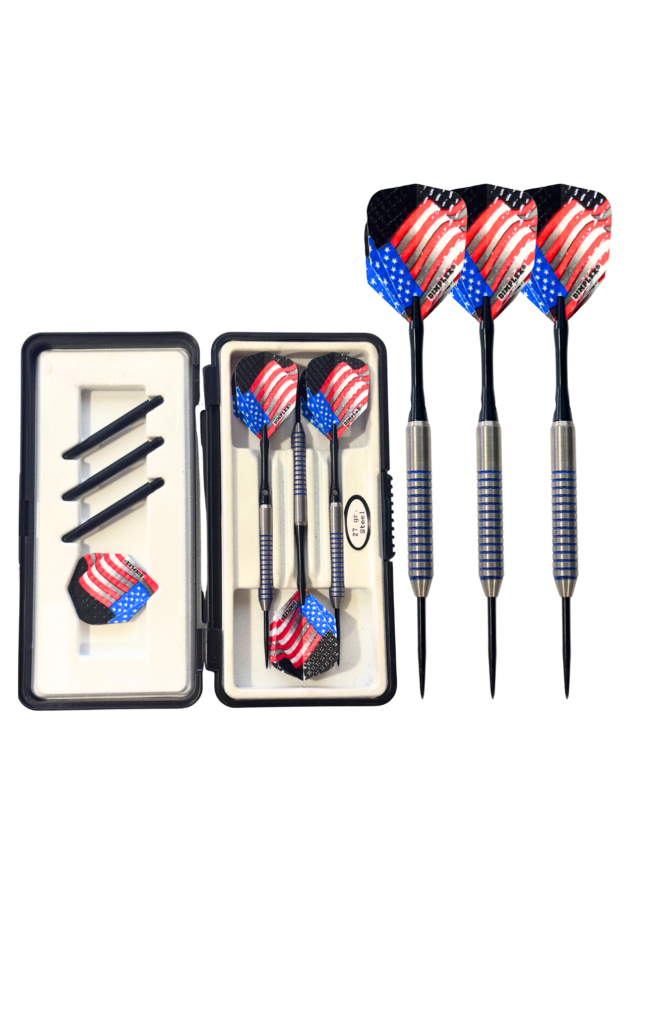 Dart World Custom Darts Dimplex Steel Tips- 27g