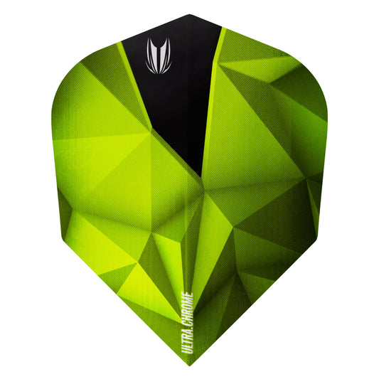 Target Shard Ultra Chrome No.6 Emerald Dart Flights
