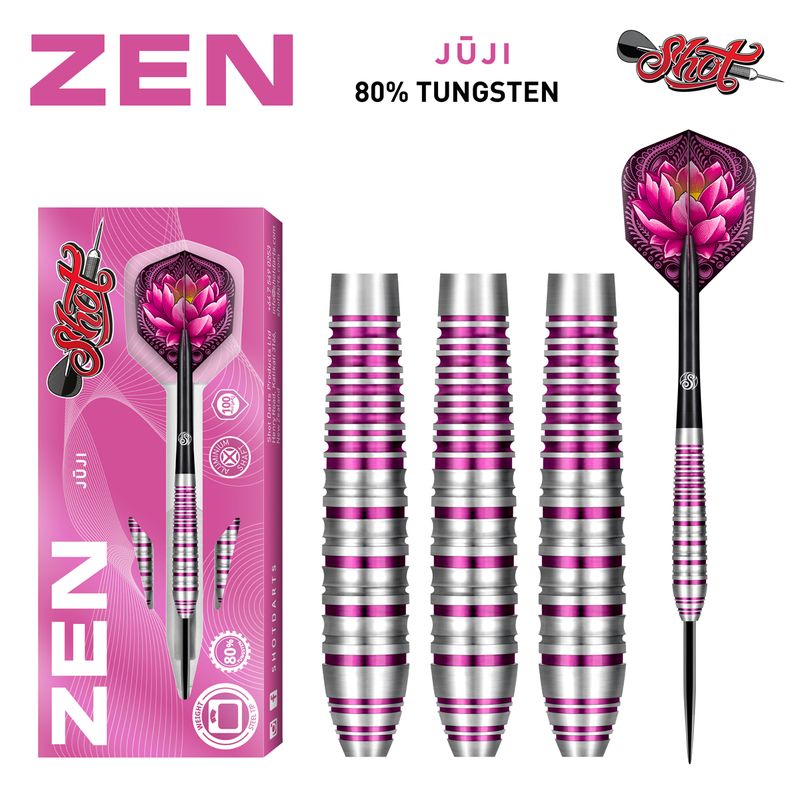 Shot Zen Juji 26G Steel Tip Darts