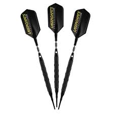 Laserdarts Black Eagles Steel Tip Darts 26 grams with Case
