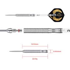 One80 Renegade R2 Steel Tip Darts 24 grams