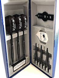 Laserdarts Black Widow Steel Tip Darts with Case - 23 grams